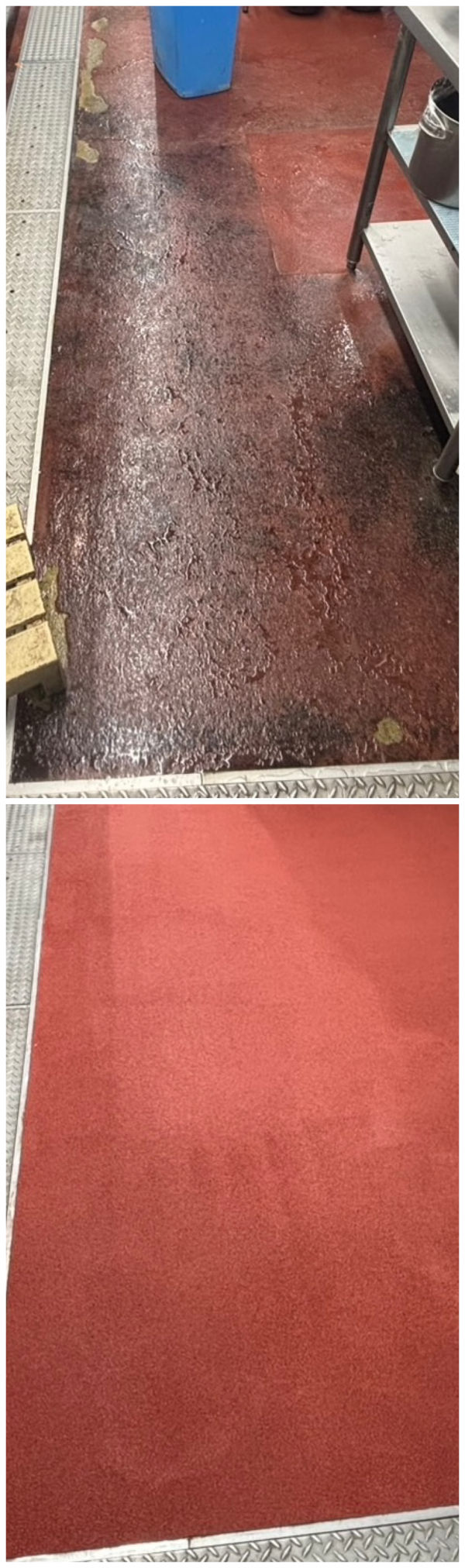 飲食店防滑工事、施工事例のご紹介